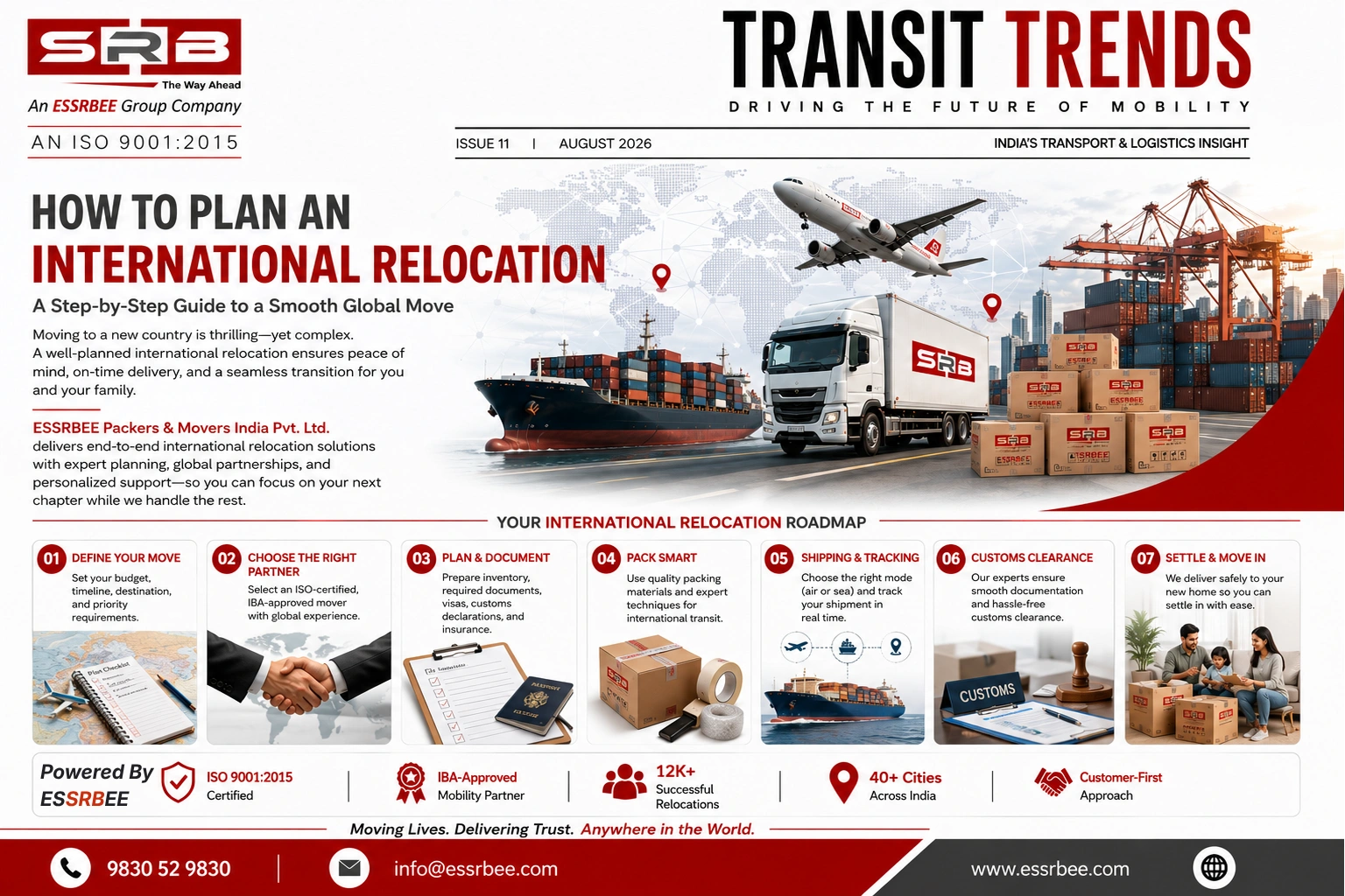 How to Plan an International Relocation - ESSRBEE